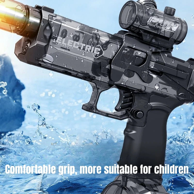 Ultimate Kids High Pressure Electric Water Gun - Perfect for Summer Beach and Pool Fun!