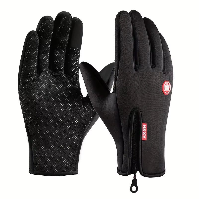 Stay Warm and Connected: Unisex Touchscreen Winter Gloves for Outdoor Adventures