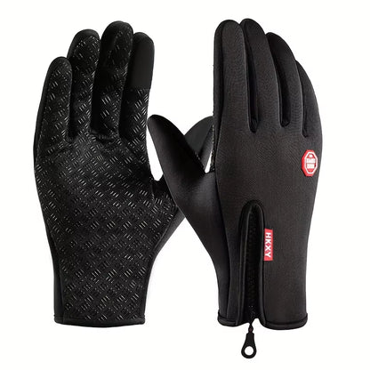 Stay Warm and Connected: Unisex Touchscreen Winter Gloves for Outdoor Adventures