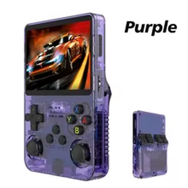 Open Source R36 64GB Handheld Game Console - Play the Best Games on Linux with 3.5" Display!