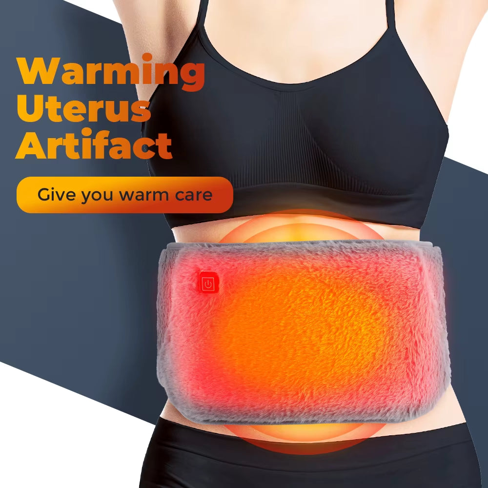 Experience Ultimate Comfort with the 3-Level Electric Graphene Heating Pad - Cold-Proof Uterine and Hand Warming Belt