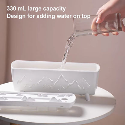 Colorful 330ml Aroma Diffuser with Five Nozzles and Dual Mist Modes - Jellyfish & Flame Aromatherapy Humidifier for Your Bedroom