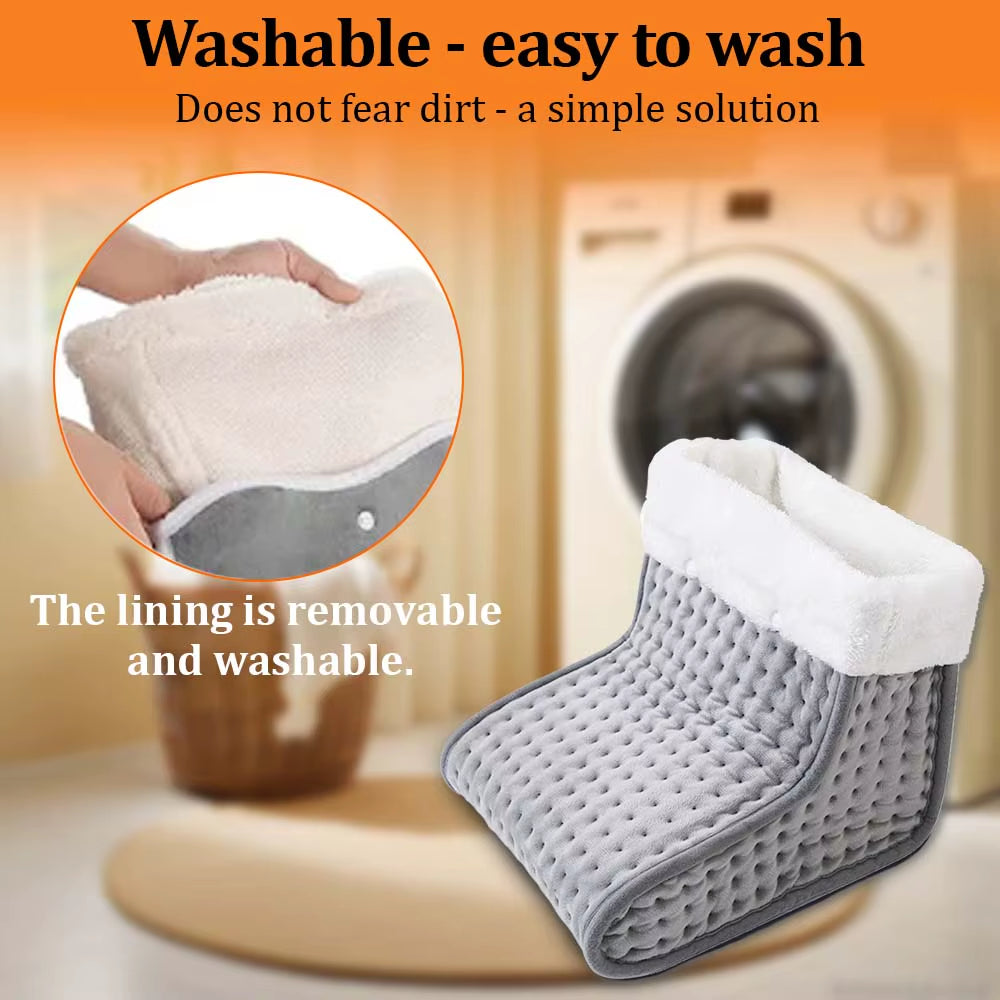 Ultimate Electric Heated Foot Warmers - Adjustable Temperature Heating Pad for Cozy Comfort (40x40CM/40x76CM)