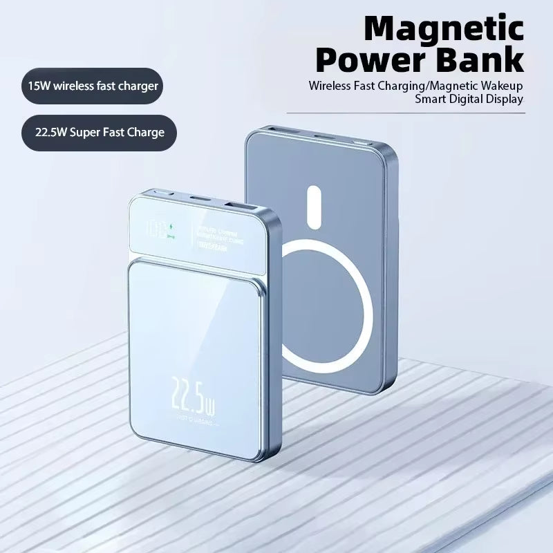 20000Mah Magnetic Wireless Power Bank, Super Fast Charging for Iphone 16/15/14/13, for Huawei, for Samsung, for Xiaomi