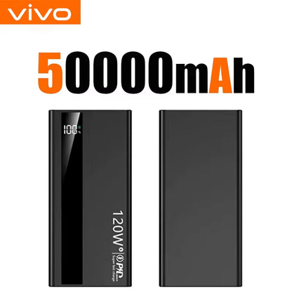 500000Mah Large Capacity Power Bank 120W Super Fast Charging Power Bank Portable Battery Charger for Iphone Xiaomi Samsung