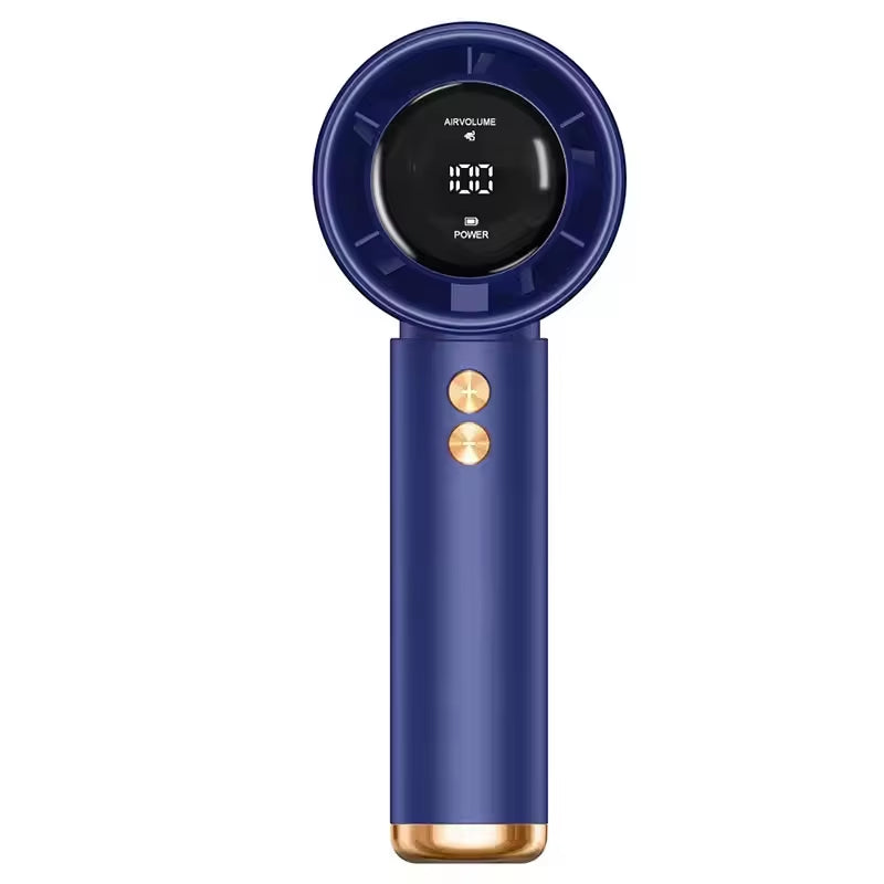 Ultimate Portable Turbo Handheld Fan - 100 Speed Settings for Home, Travel & Outdoor Adventures