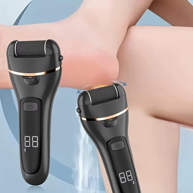 Rechargeable USB Electric Foot Grinder - Adjustable Speed Callus Remover for Effortless Pedicure & Self-Care for Men & Women