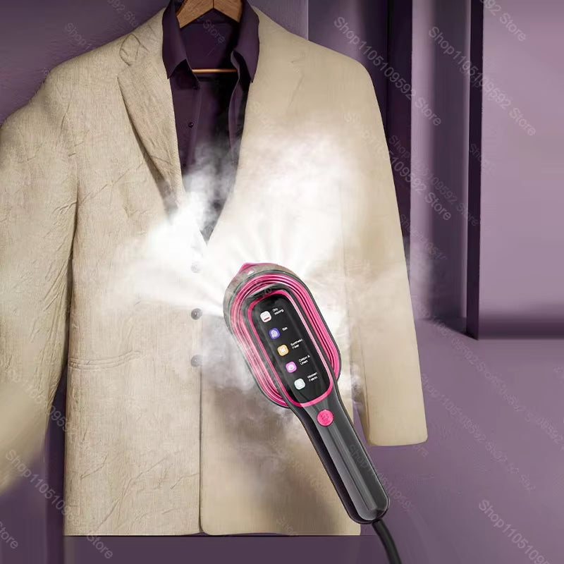 Portable Handheld Steam Iron - Multi-Functional Garment Steamer for Travel and Home Use