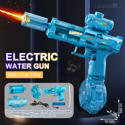 Ultimate Kids High Pressure Electric Water Gun - Perfect for Summer Beach and Pool Fun!