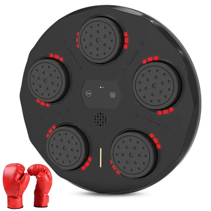 LED Smart Boxing Trainer - Type-C Charging Fitness Machine for Adults & Kids