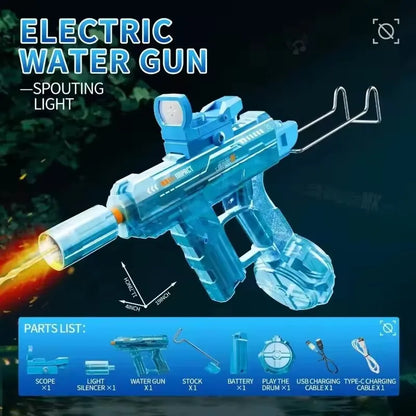 Ultimate Kids High Pressure Electric Water Gun - Perfect for Summer Beach and Pool Fun!