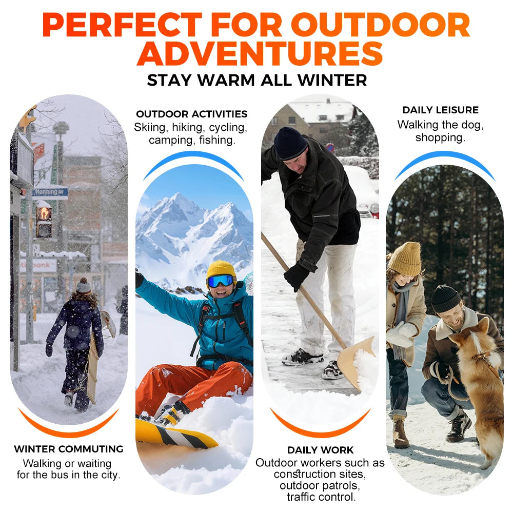Stay Warm This Winter with Our Versatile Heated Jacket - Perfect for Men and Women!