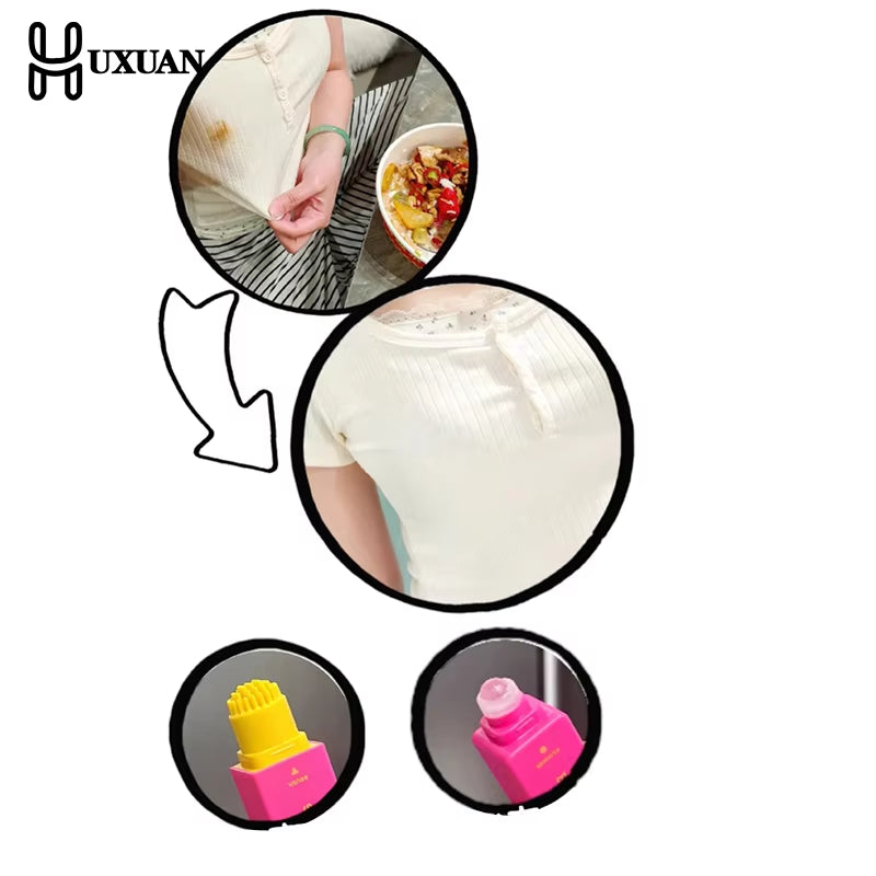 Instant Stain Remover for White Clothes - 12ml Portable Grease & Stain Eliminator