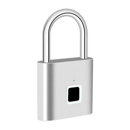 Smart Fingerprint Padlock - Keyless USB Charging, Waterproof, Anti-Theft, Fast Unlocking