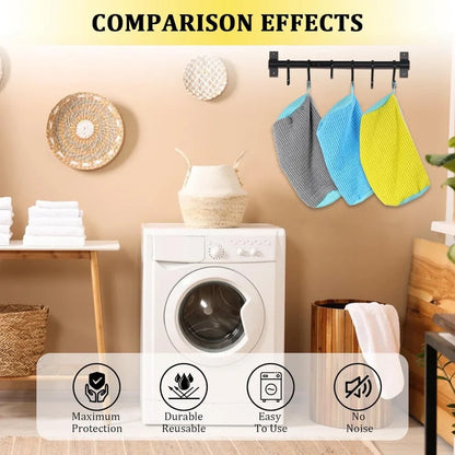 Revolutionize Your Laundry Routine with Our Modern Minimalist Shoe Washing Bag - Durable Polyester Protector for Fluffy Fibers