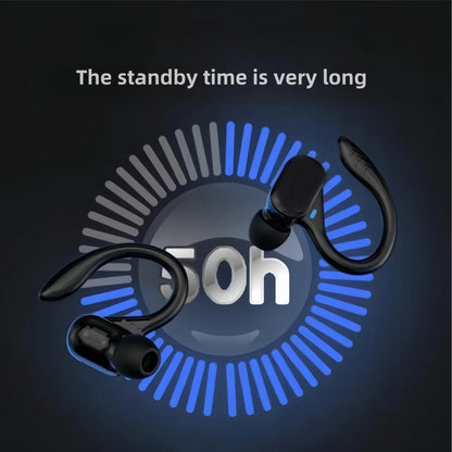 SP16 Wireless Bluetooth Earphones - Long Battery Life, Digital Display & Noise Reduction for Sports