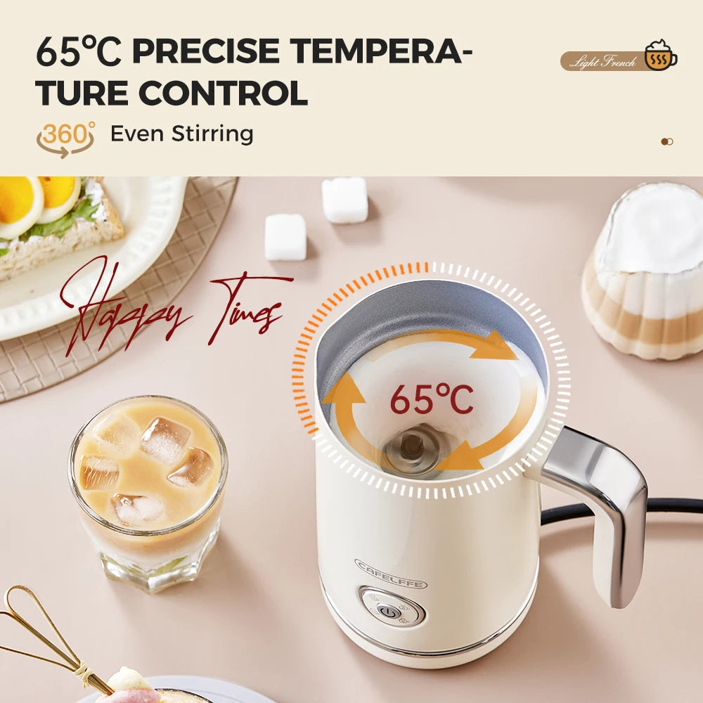 4-in-1 Milk Frother & Foam Maker – Turn Everyday Coffee Into Café-Style Creations (Hot or Cold!)