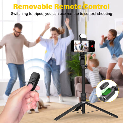 Smart M2Pro Black Smartphone Gimbal Stabilizer with Face Tracking for iPhone and Android