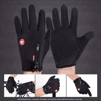 Stay Warm and Connected: Unisex Touchscreen Winter Gloves for Outdoor Adventures