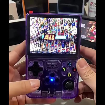 Open Source R36 64GB Handheld Game Console - Play the Best Games on Linux with 3.5" Display!