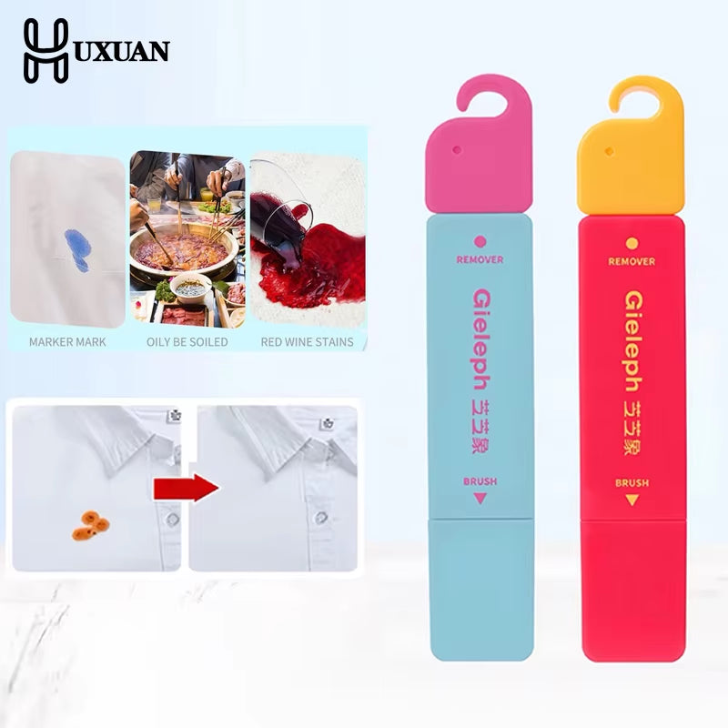 Instant Stain Remover for White Clothes - 12ml Portable Grease & Stain Eliminator