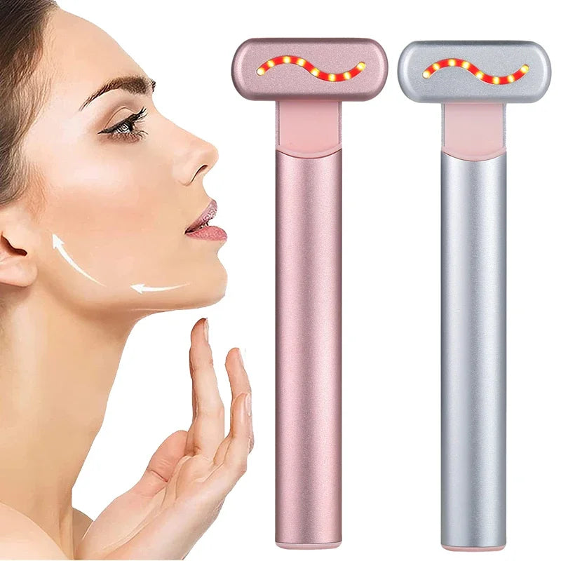 Rejuvenate Your Skin: EMS Microcurrent Facial Wand for Lifting, Tightening & Anti-Aging Treatment