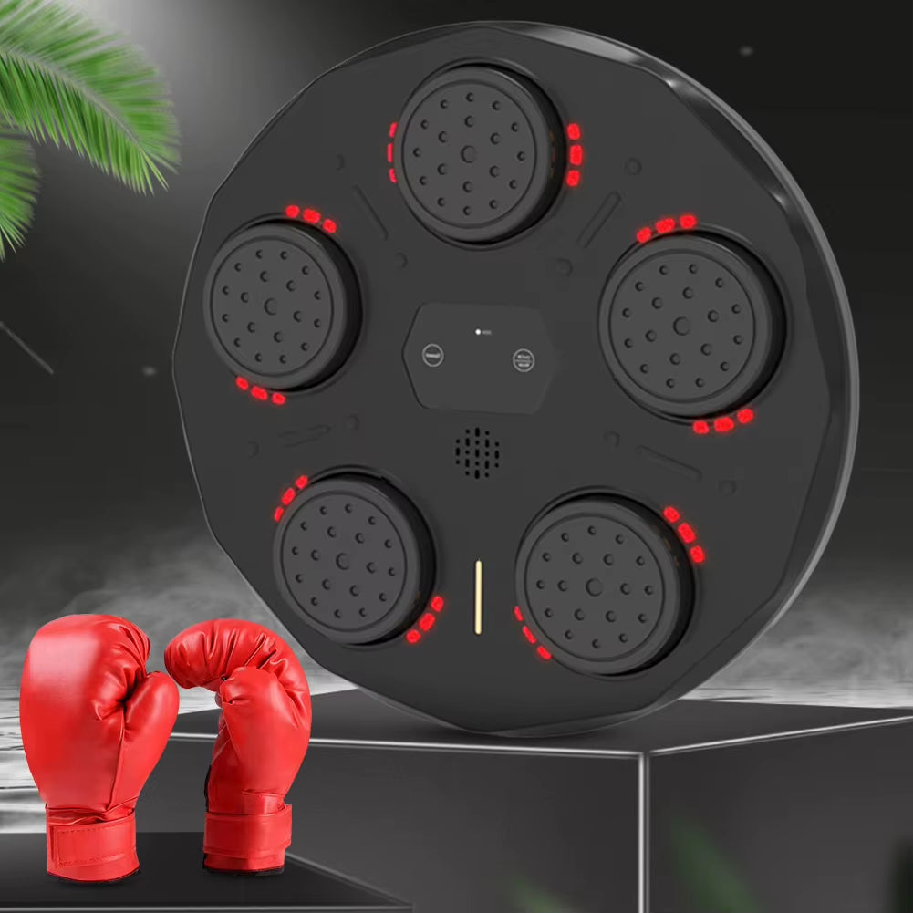 LED Smart Boxing Trainer - Type-C Charging Fitness Machine for Adults & Kids