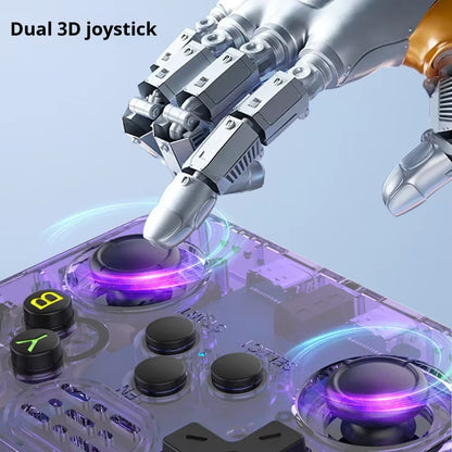 Open Source R36 64GB Handheld Game Console - Play the Best Games on Linux with 3.5" Display!