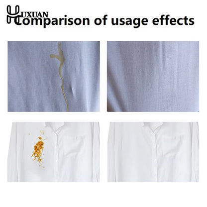 Instant Stain Remover for White Clothes - 12ml Portable Grease & Stain Eliminator