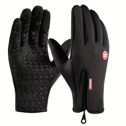 Stay Warm and Stylish this Autumn with Our Fashionable Anti-Slip Cycling Gloves - Perfect for Outdoor Adventures!