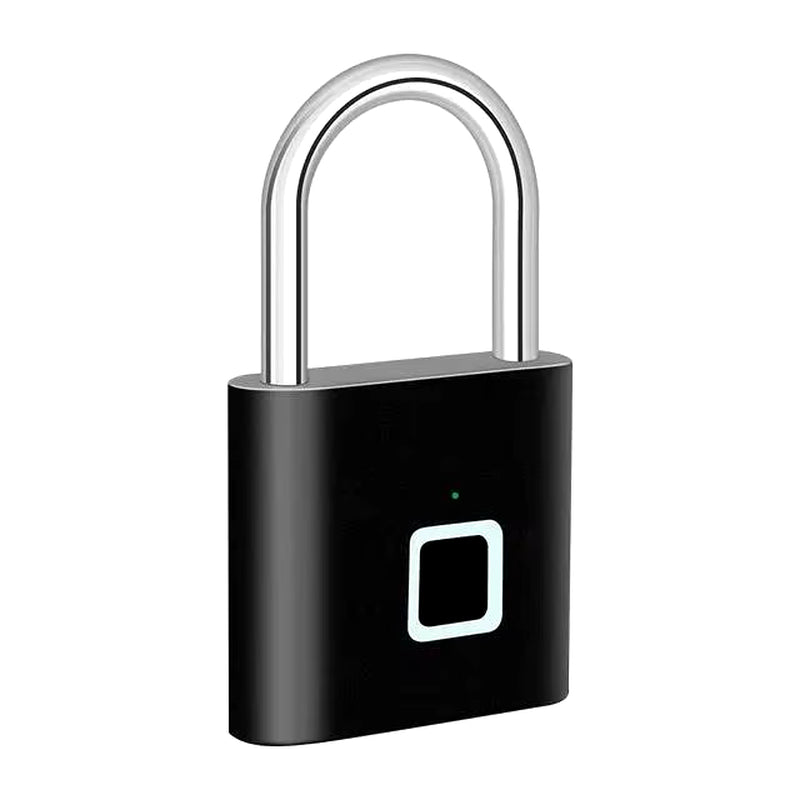 Smart Fingerprint Padlock - Keyless USB Charging, Waterproof, Anti-Theft, Fast Unlocking