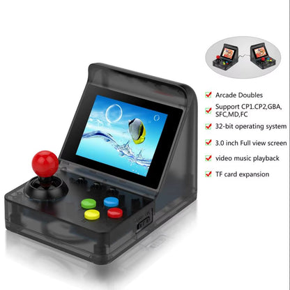 Ultimate 32-Bit Mini Arcade Retro Console - 500 Classic Games for Kids - Portable Handheld Fun!