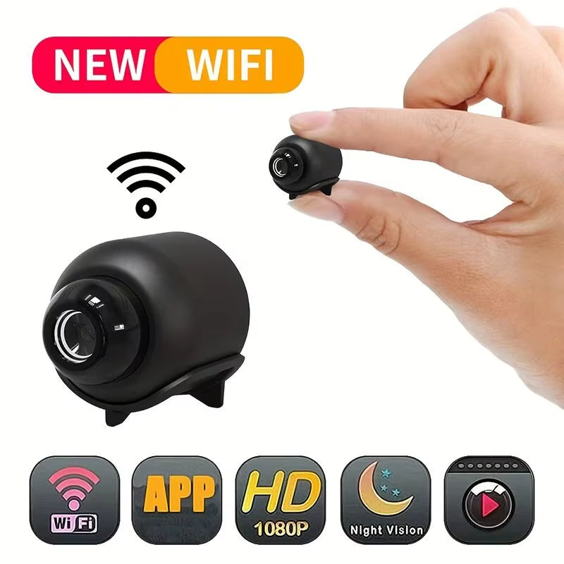 X5Mini 1080P Wireless Night Vision Surveillance Camera - Lightweight, Portable & Premium Quality with Motion Detection