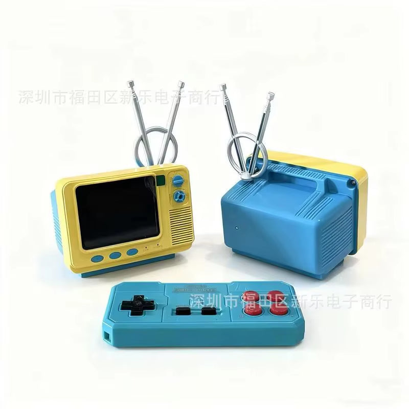 Experience Nostalgia with the Retro Wireless Game Console - Classic 80s Style Handheld for Fun and Bookshelf Decoration
