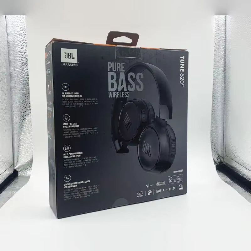 TUNE 520BT Bluetooth Wireless Headphones for Kids - Stylish Music & Sports Headphones with Microphone